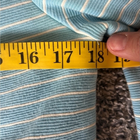 Talbots robin egg blue nautical button up jacket size small - Picture 10 of 13